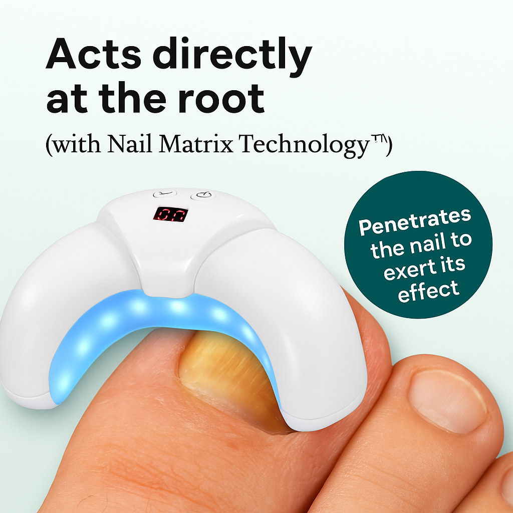 Nail Care Laser Therapy Device (+FREE Glass File + Personal Health Consulting)