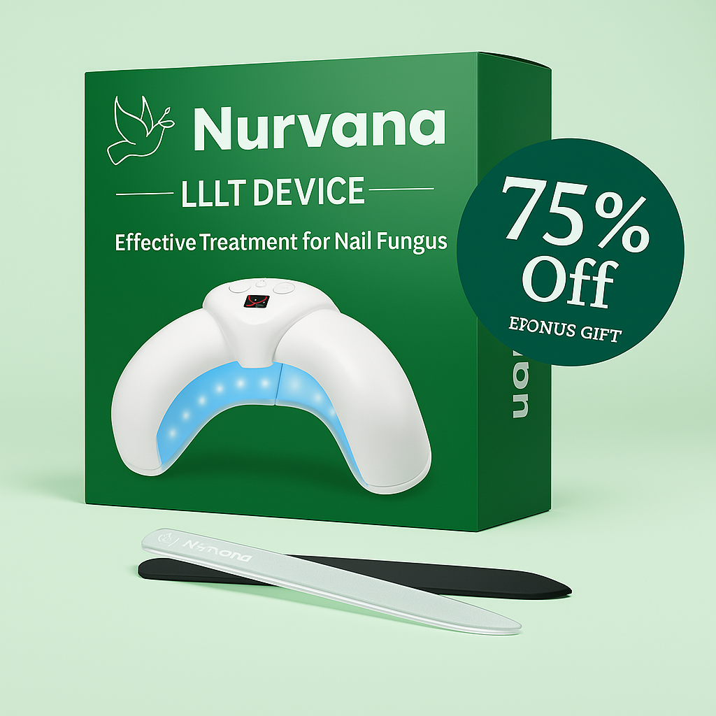 Nail Care Laser Therapy Device (+FREE Glass File + Personal Health Consulting)